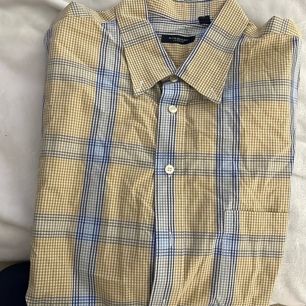 Burberry Extra Large Button-Down Real - image 1